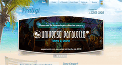 Desktop Screenshot of pousadapratigi.com.br